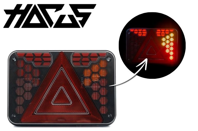 Tylna lampa zespolona LED HORUS HORPOL LZD 3391